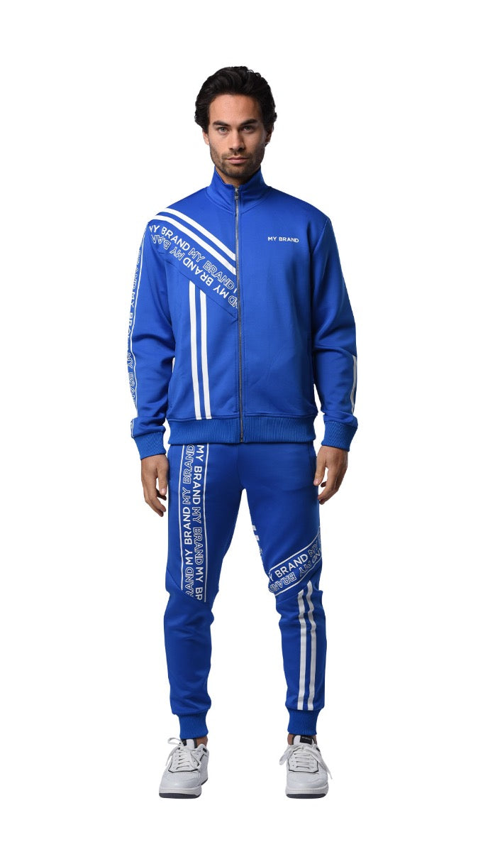 Striped Branded Tracksuit