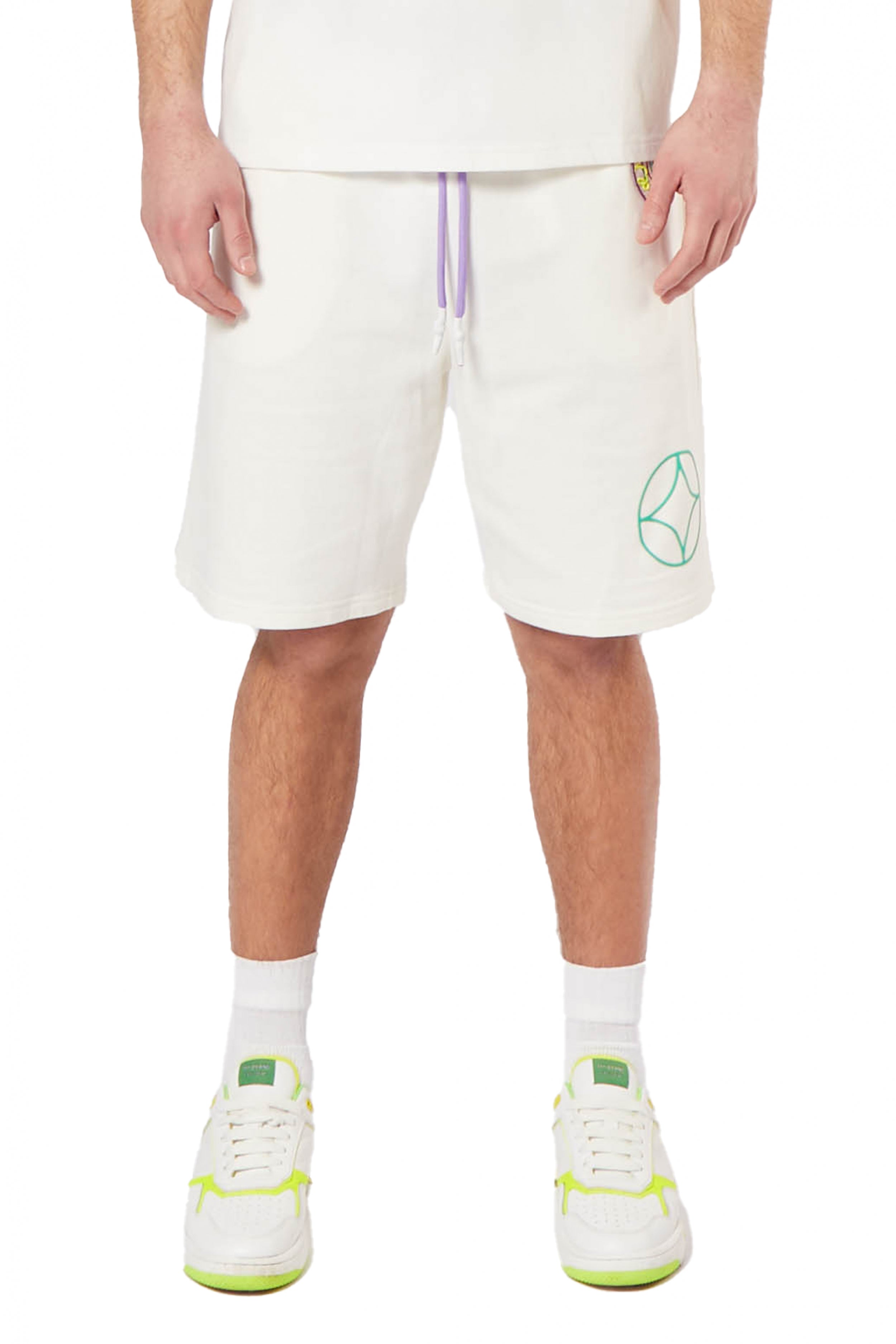 MYBRAND DNA CIRCLE SHORT | OFF-WHITE