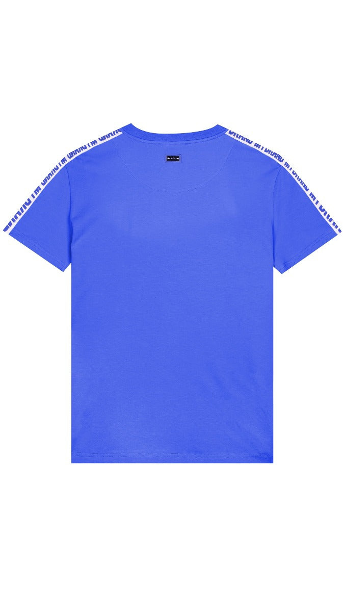 MB LOGO TAPING T-SHIRT | KOBALT BLUE