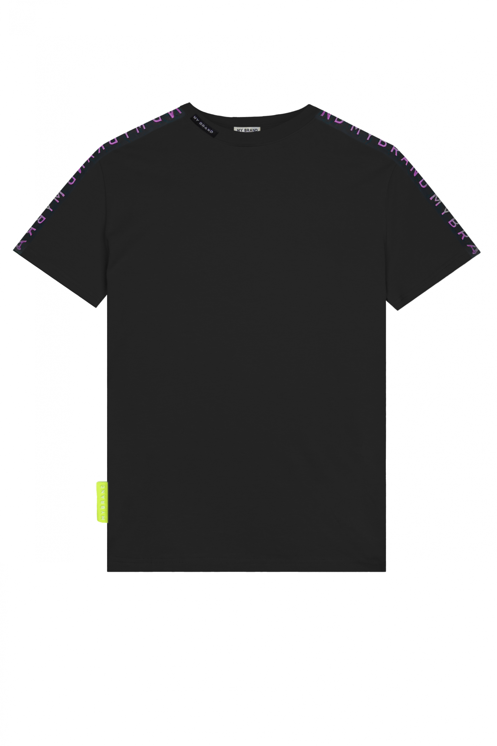 MB TAPING GRADIENT T-SHIR | BLACK