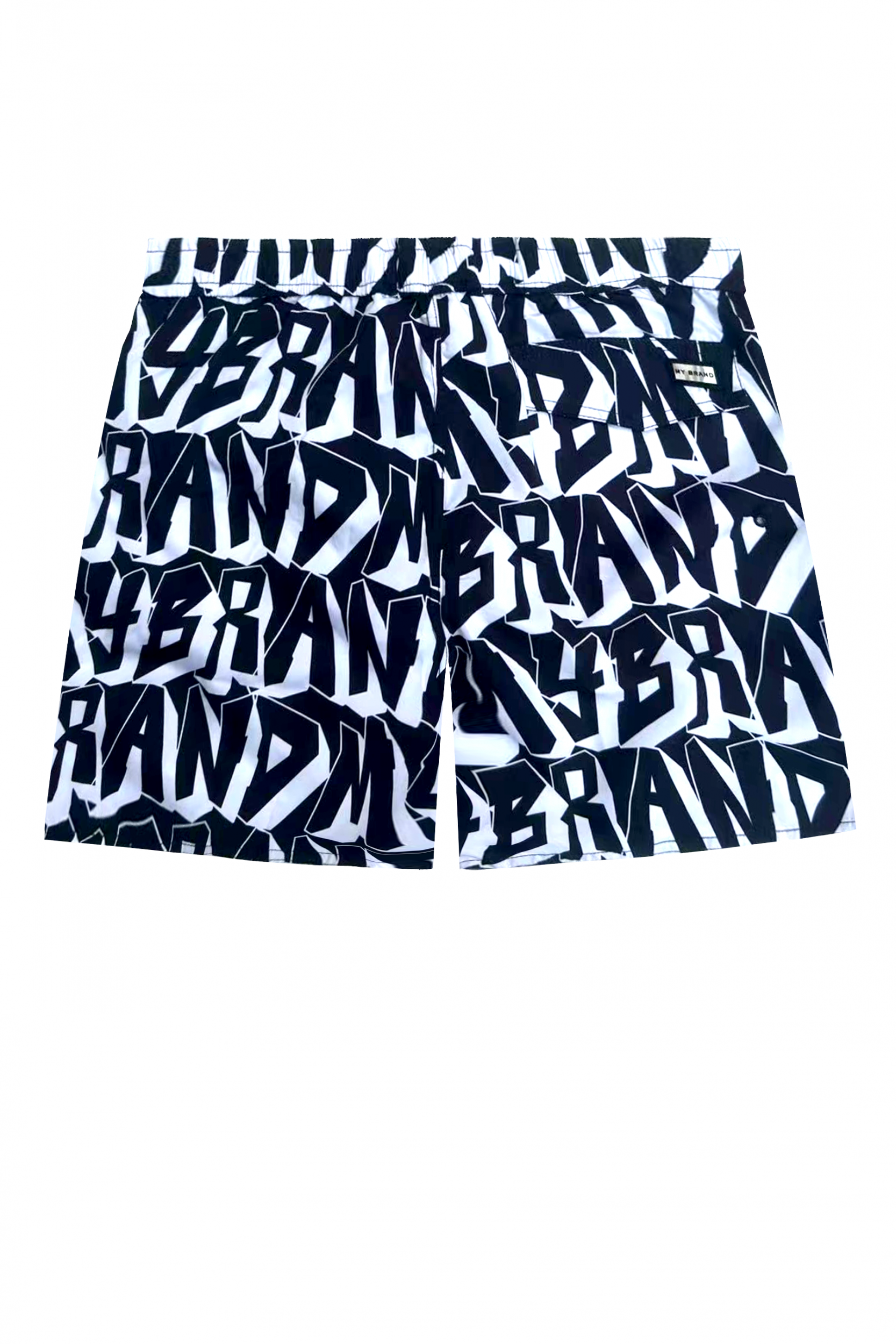 Street Art Swim AOP Swimshort White | WHITE