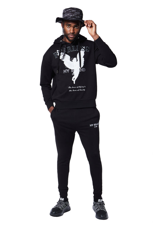 ANGEL REFLECTION JOGGING | BLACK