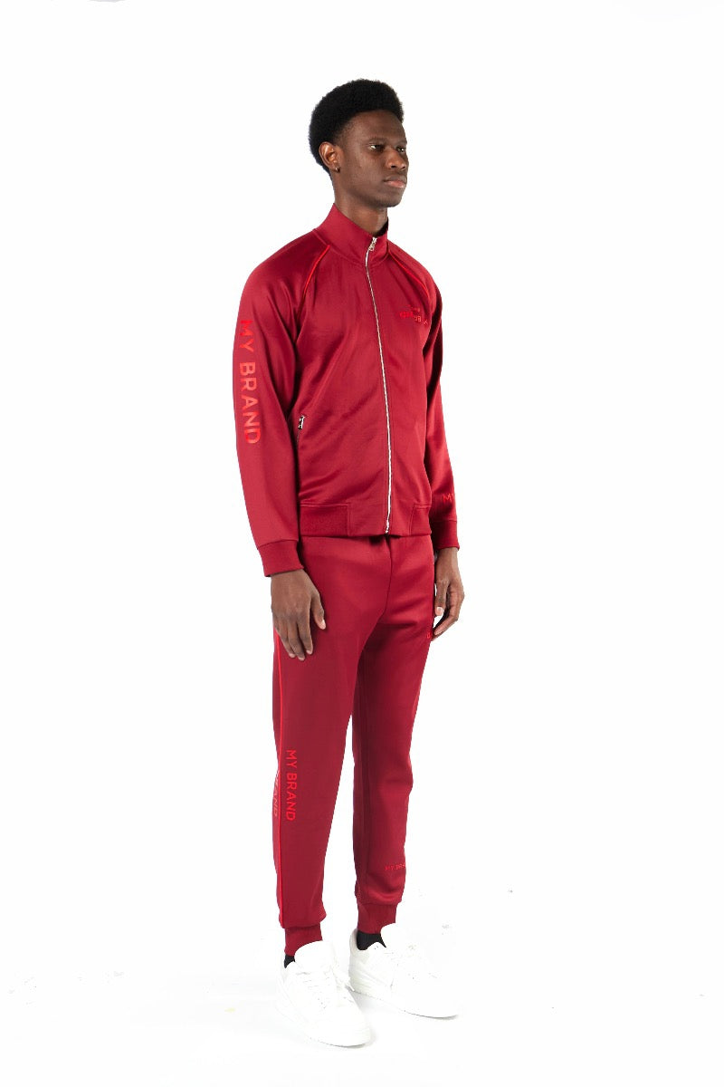 Multi Branding Tracksuit | BURGUNDY