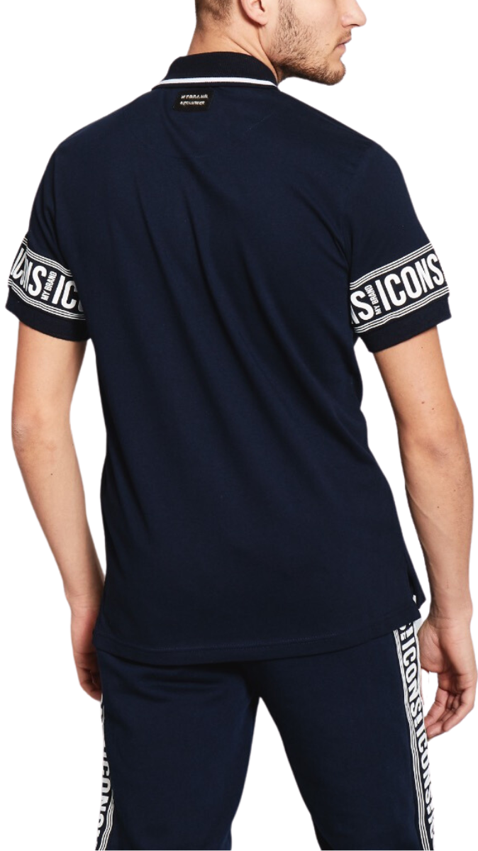 ICONE SLEEVE POLO | NAVY