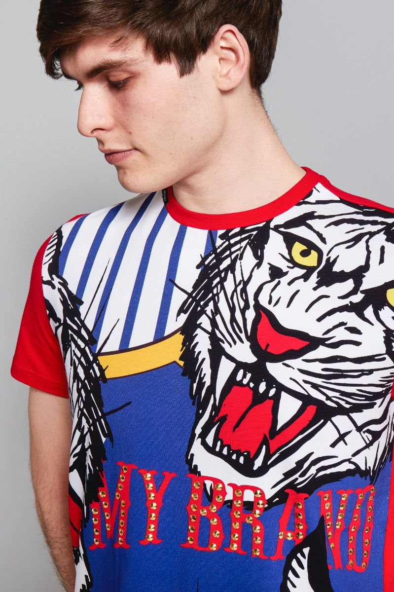 CARNIVAL WHITE TIGER T-SH | RED