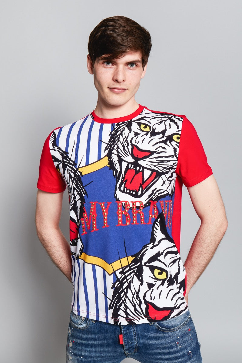 CARNIVAL WHITE TIGER T-SH | RED