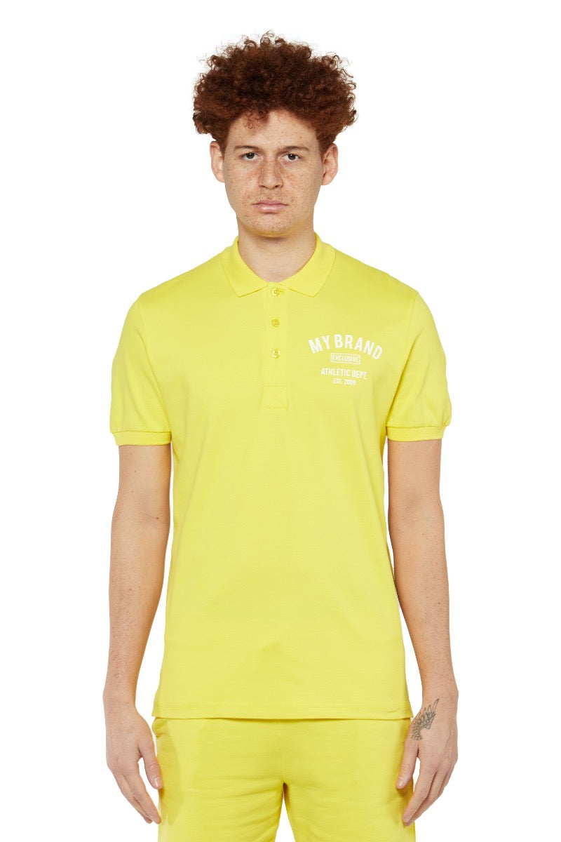 BASIC VARSITY POLO  | YELLOW