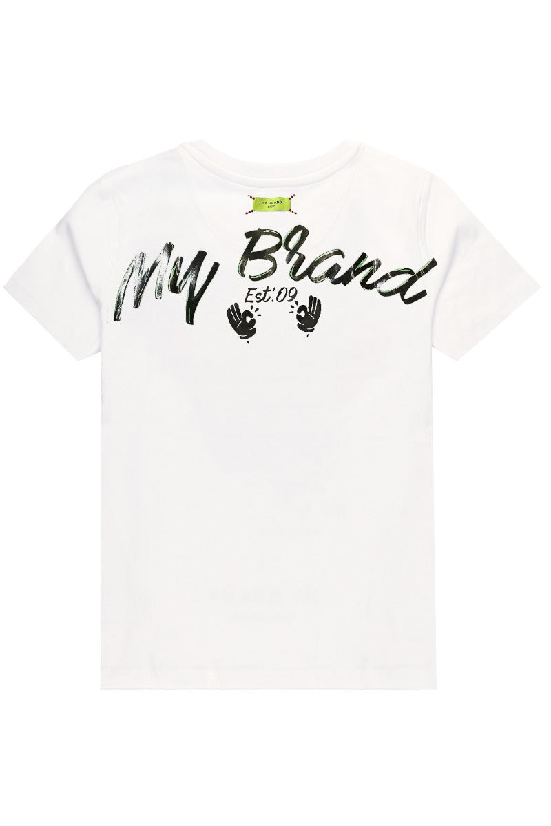 MY BRAND OK T-SHIRT | WHITE