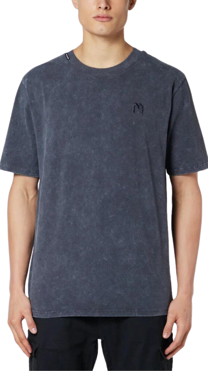 Acid Wash M T-Shirt Asphalt | DARK GREY