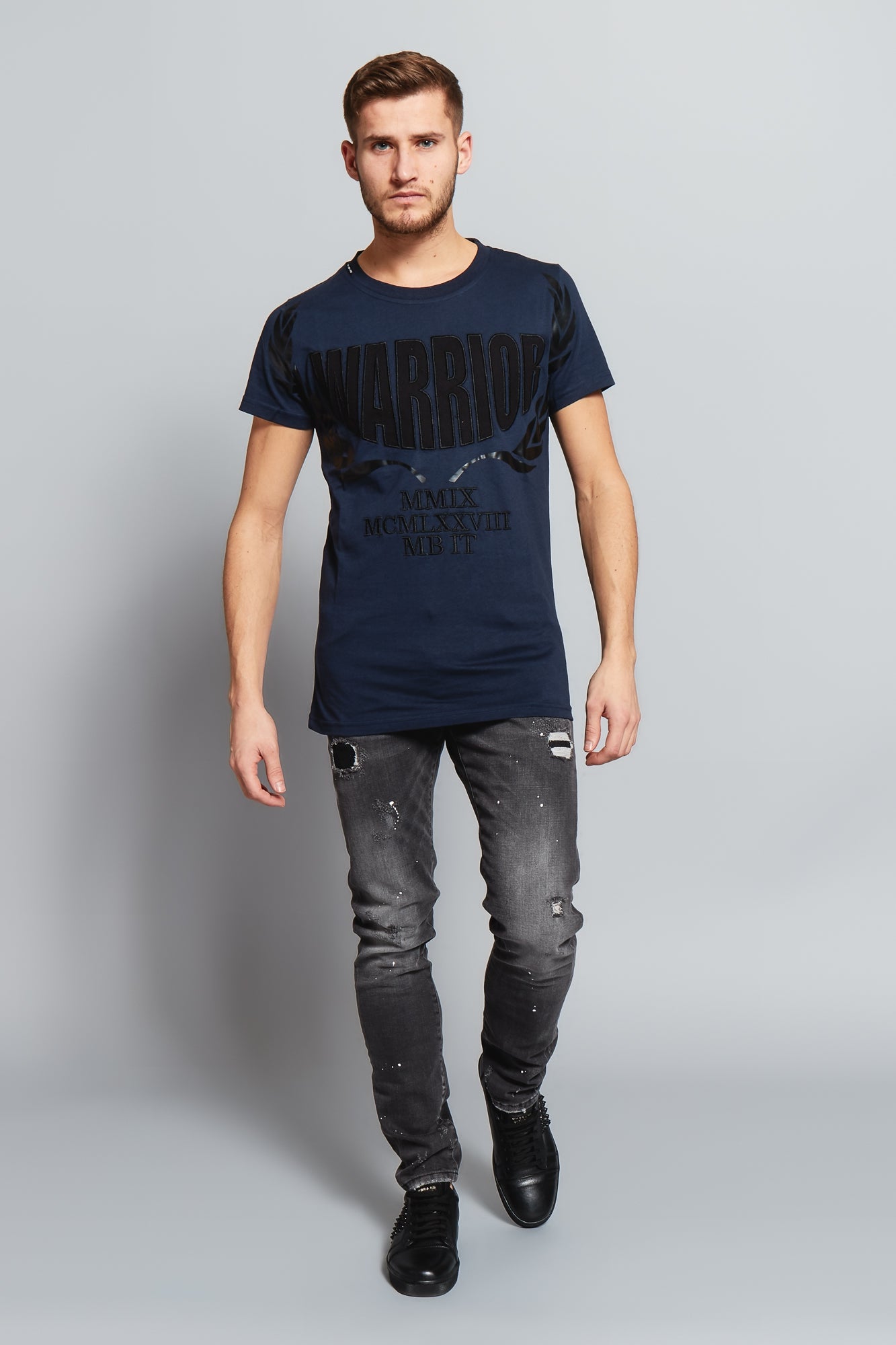 WARRIOR T-SHIRT | NAVY