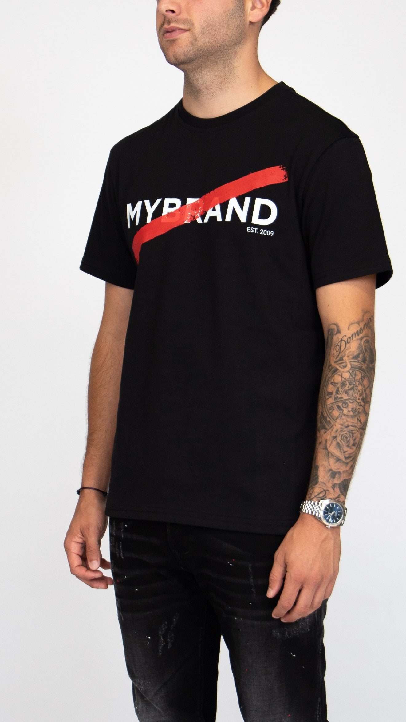 The Red Line Shirt Black | BLACK