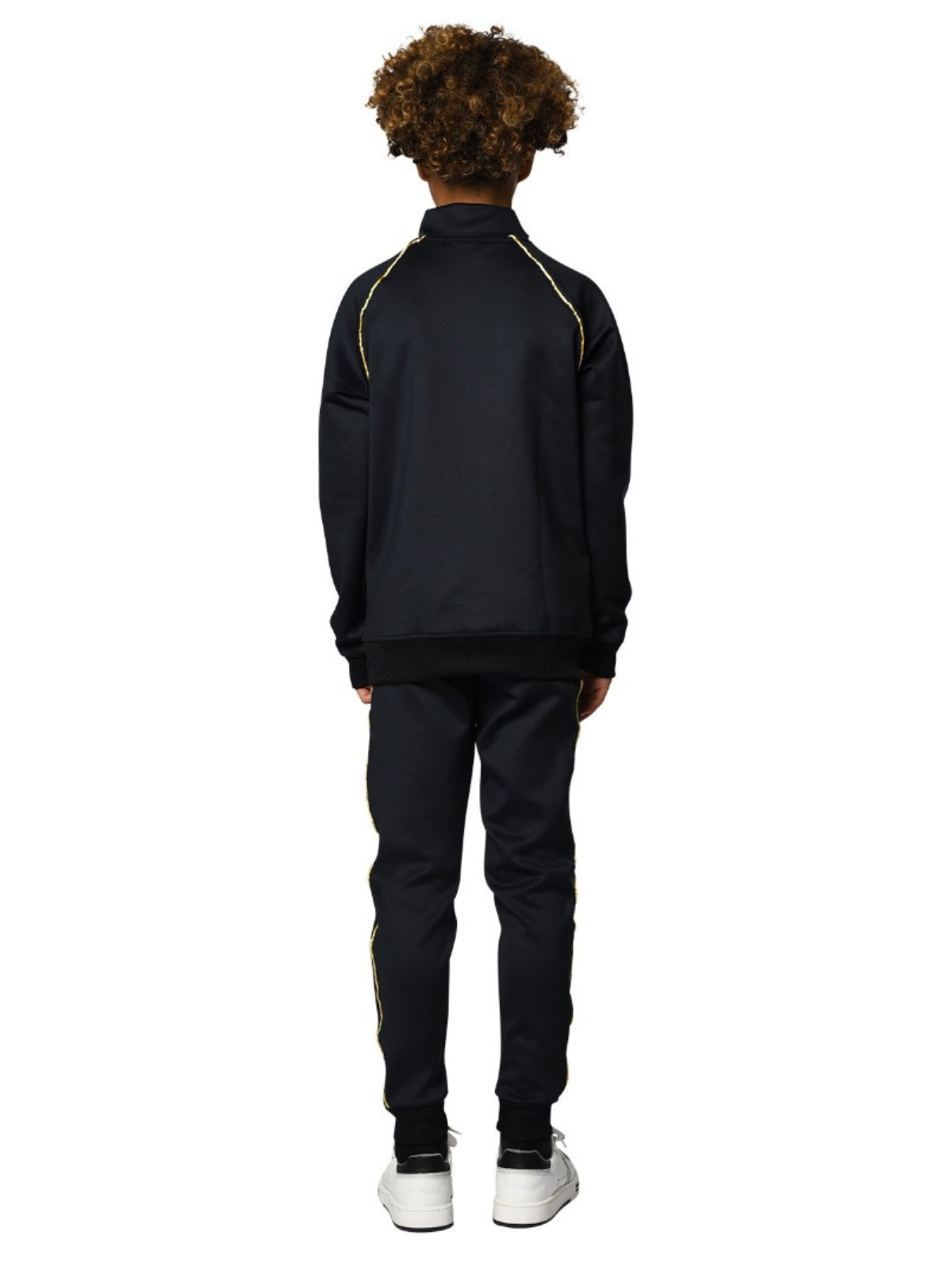 Gold Piping Tracksuit Boys | BLUE