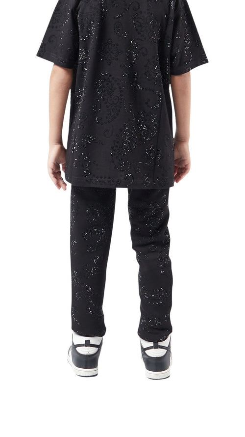 Black Stones Bandana Jogger | BLACK