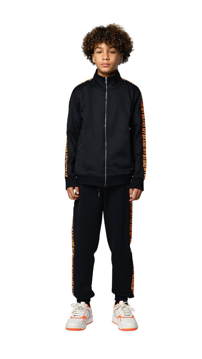 MYBRAND TAPE TRACKSUIT | BLACK