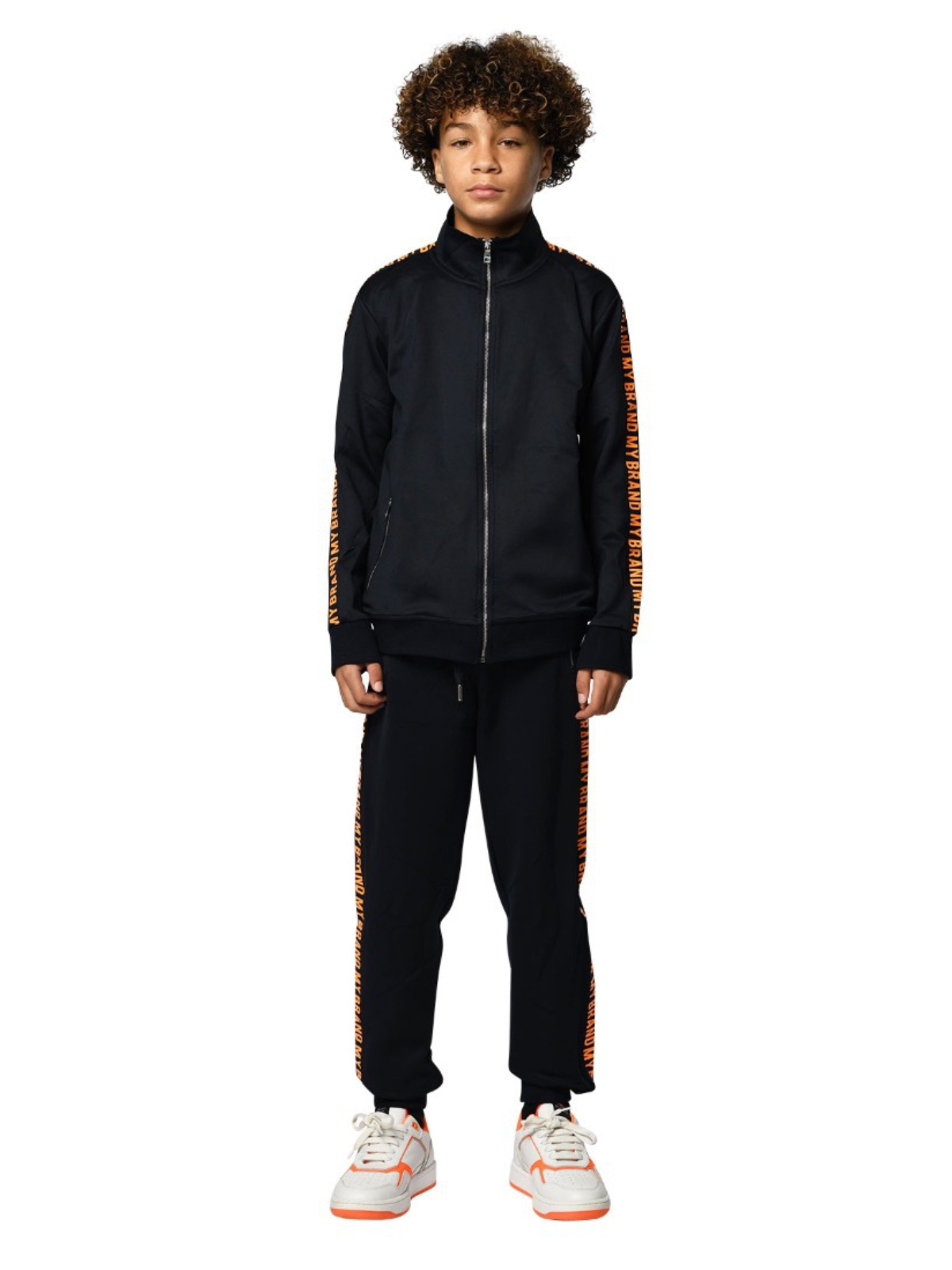 My Brand Tape Track Suit Bl/Wh | BLACK