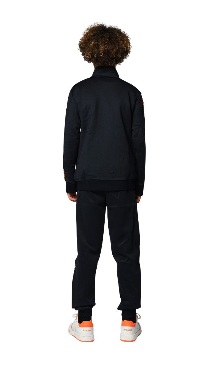 MYBRAND TAPE TRACKSUIT | BLACK