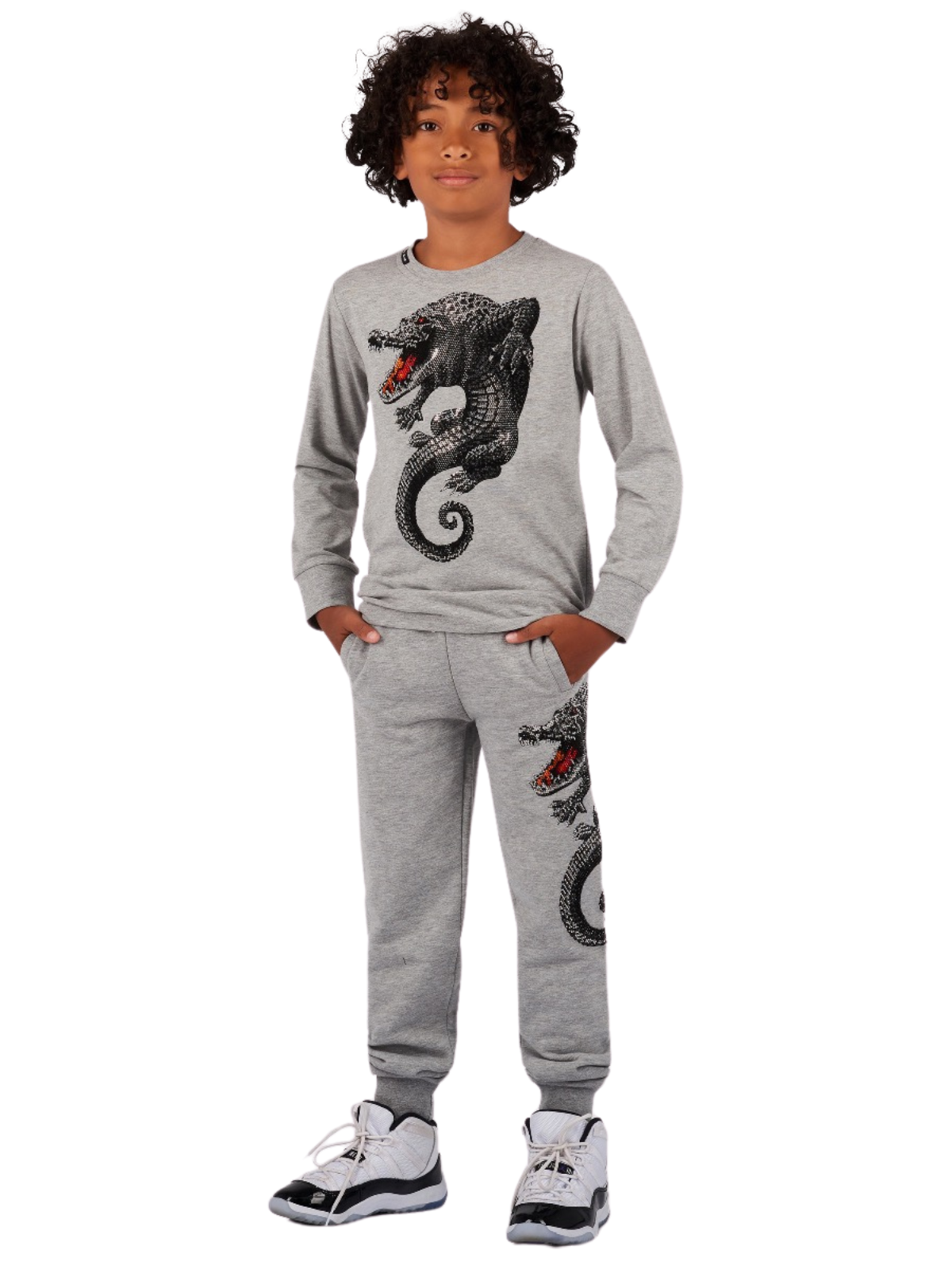 ALIGATOR JOGGINGPANTS A | GREY