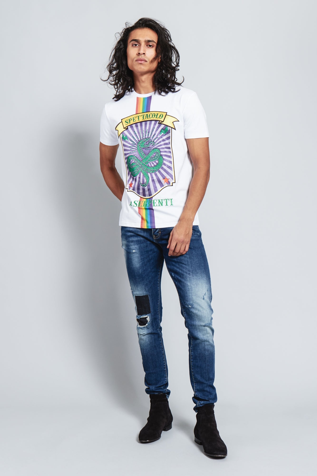 Carnival Serpente T-Shirt White | WHITE