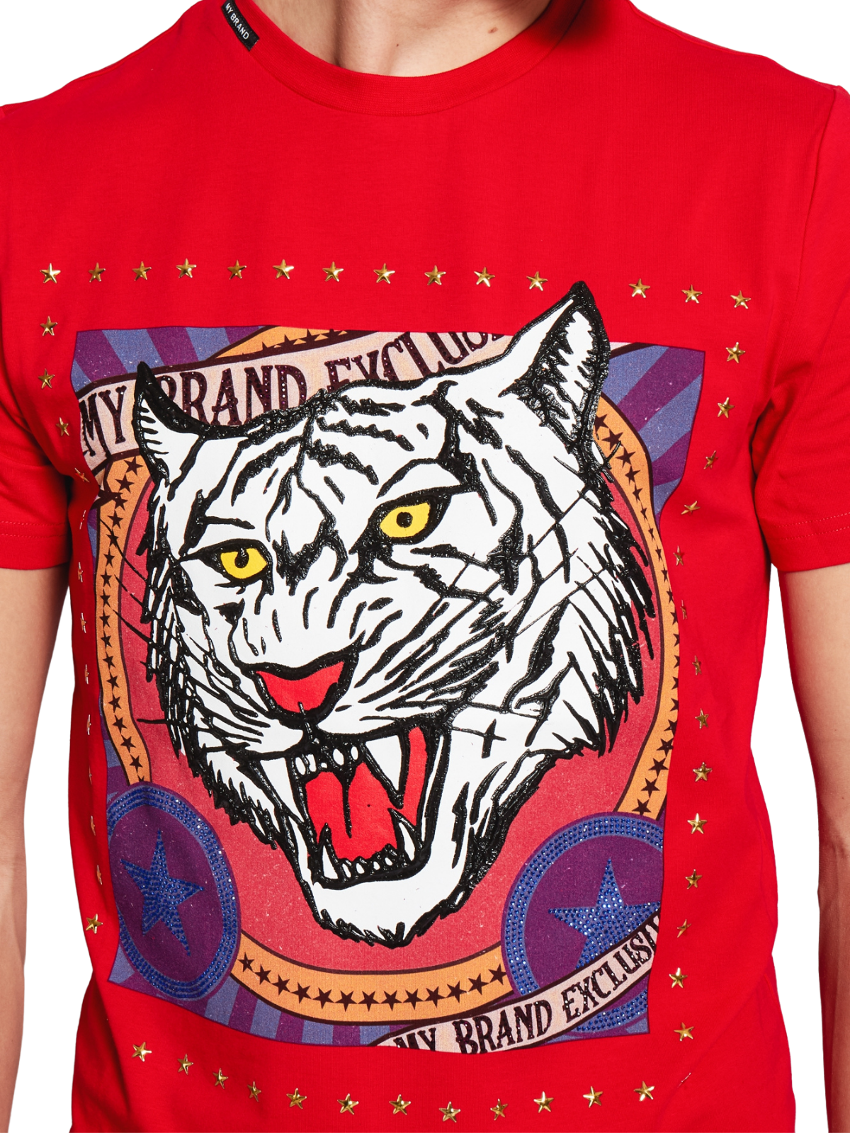 CARNIVAL TIGER T-SHIRT | RED