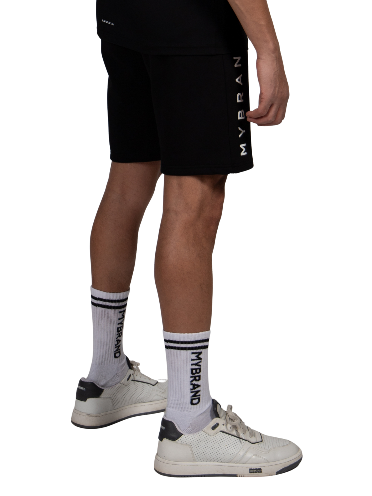 MYBRAND Signature Series: Classic Logo Short | BLACK