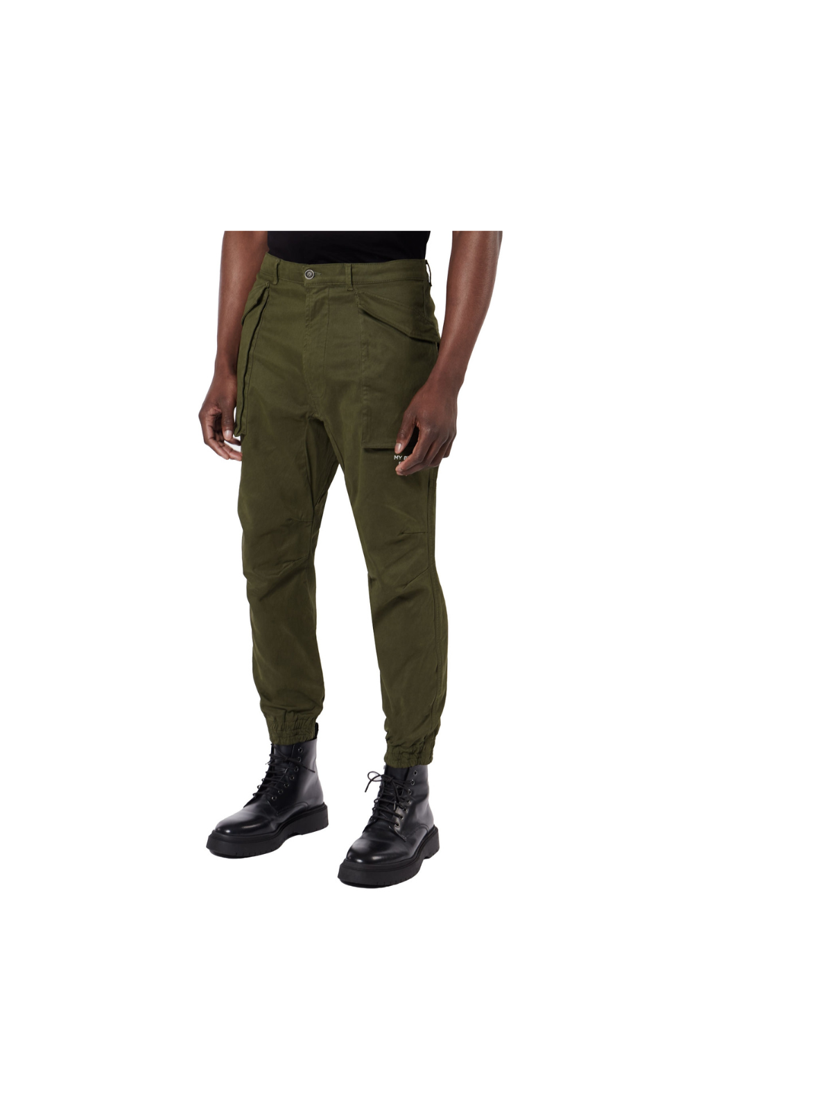 DUNDER BOLD POCKET CARGO PANT | DARK GREY