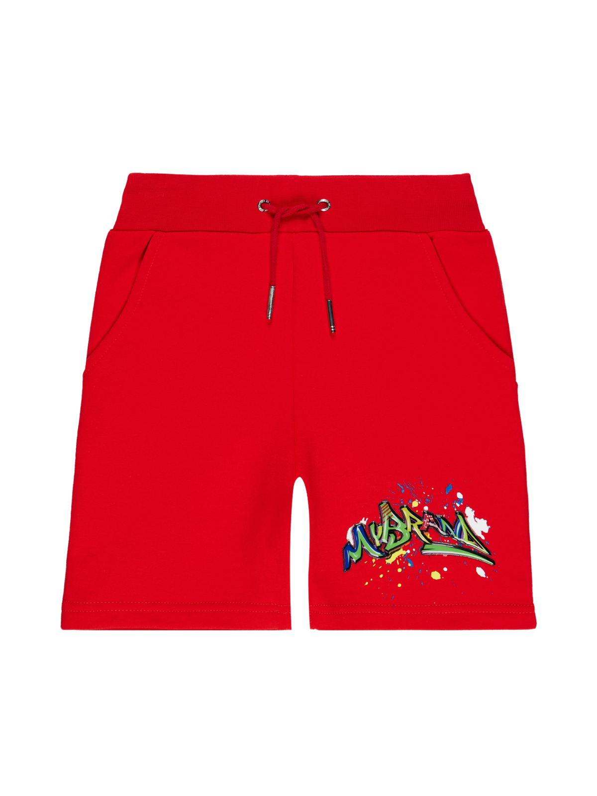 GRAFFITI SHORT PANT | RED