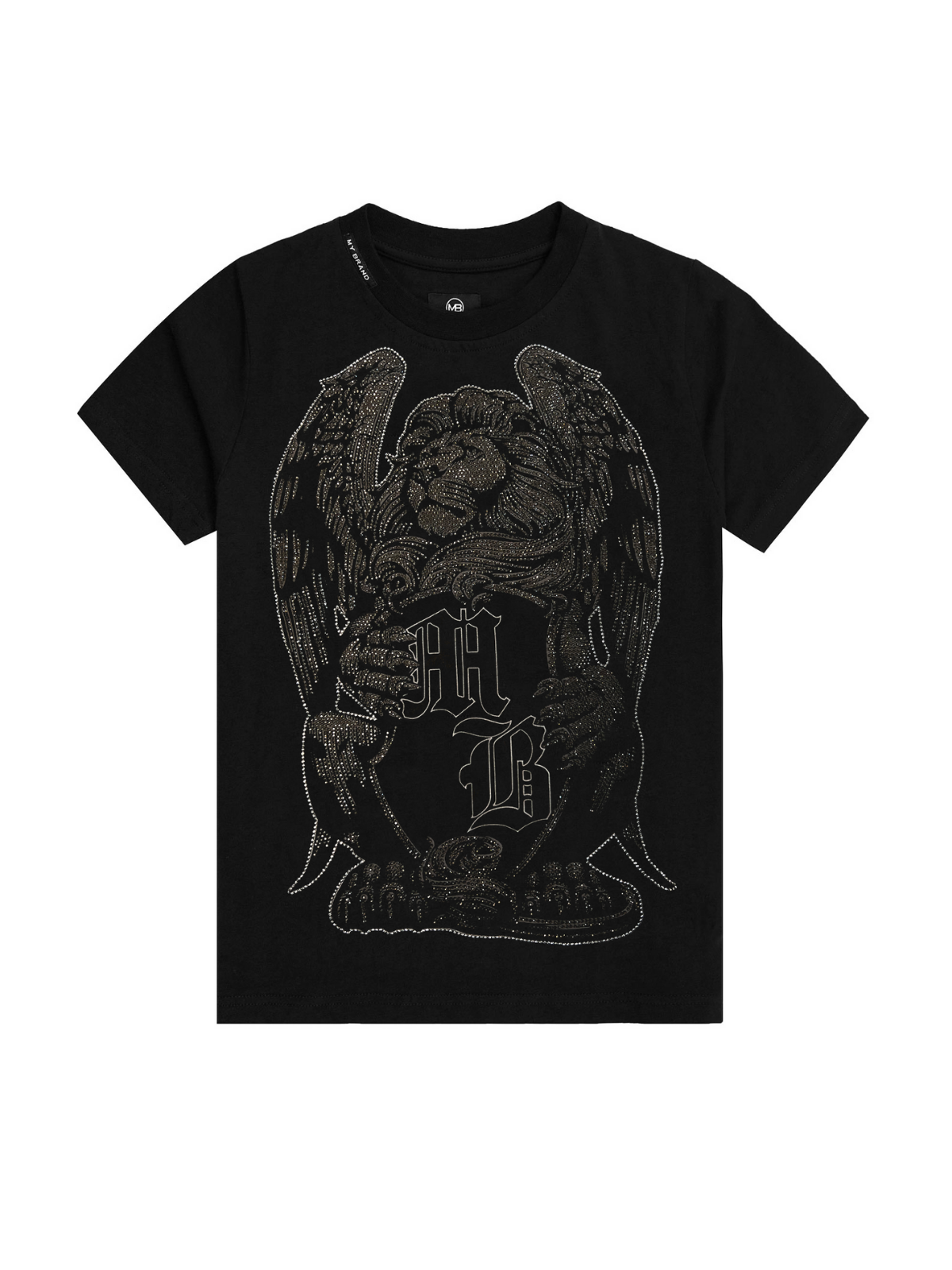 Lion Wings T-Shirt Black | BLACK