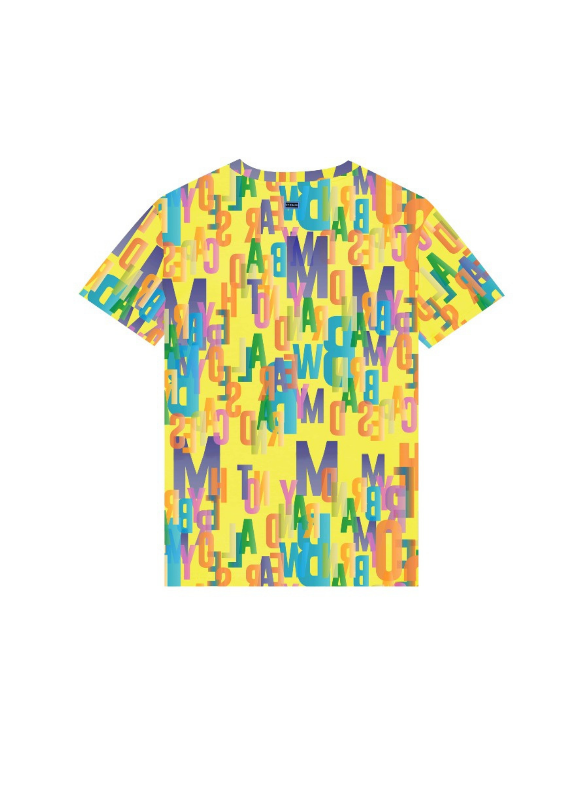 MB LETTERS GRADIENT T-SHI | MULTI COLOR