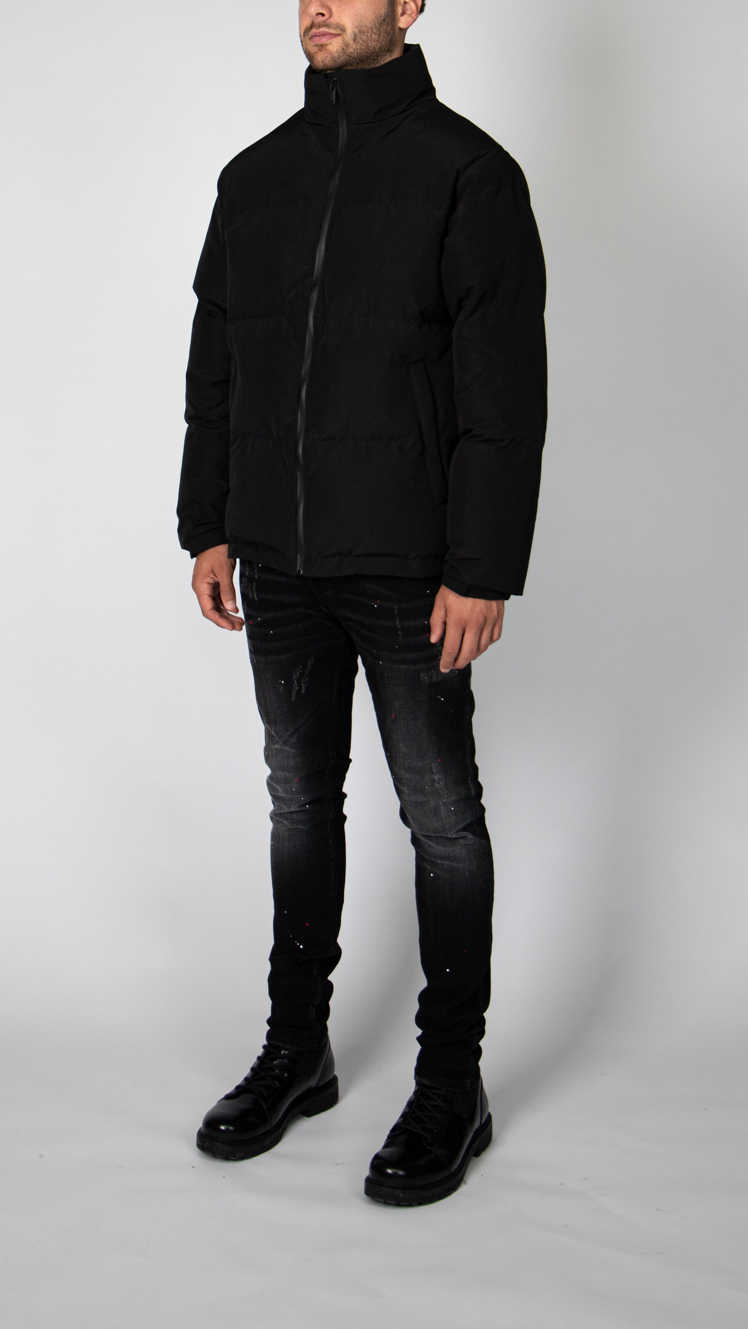 BORMIO PUFFER JACKET BLACK | BLACK