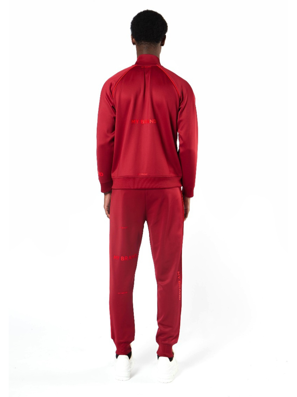 Multi Branding Tracksuit | BURGUNDY