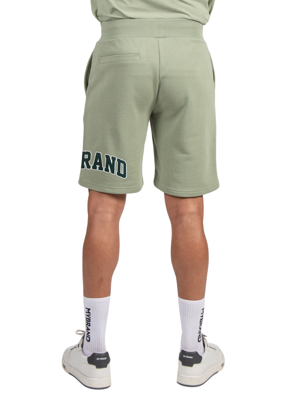 MYBRAND Bold Emblem short | LIGHT GREEN