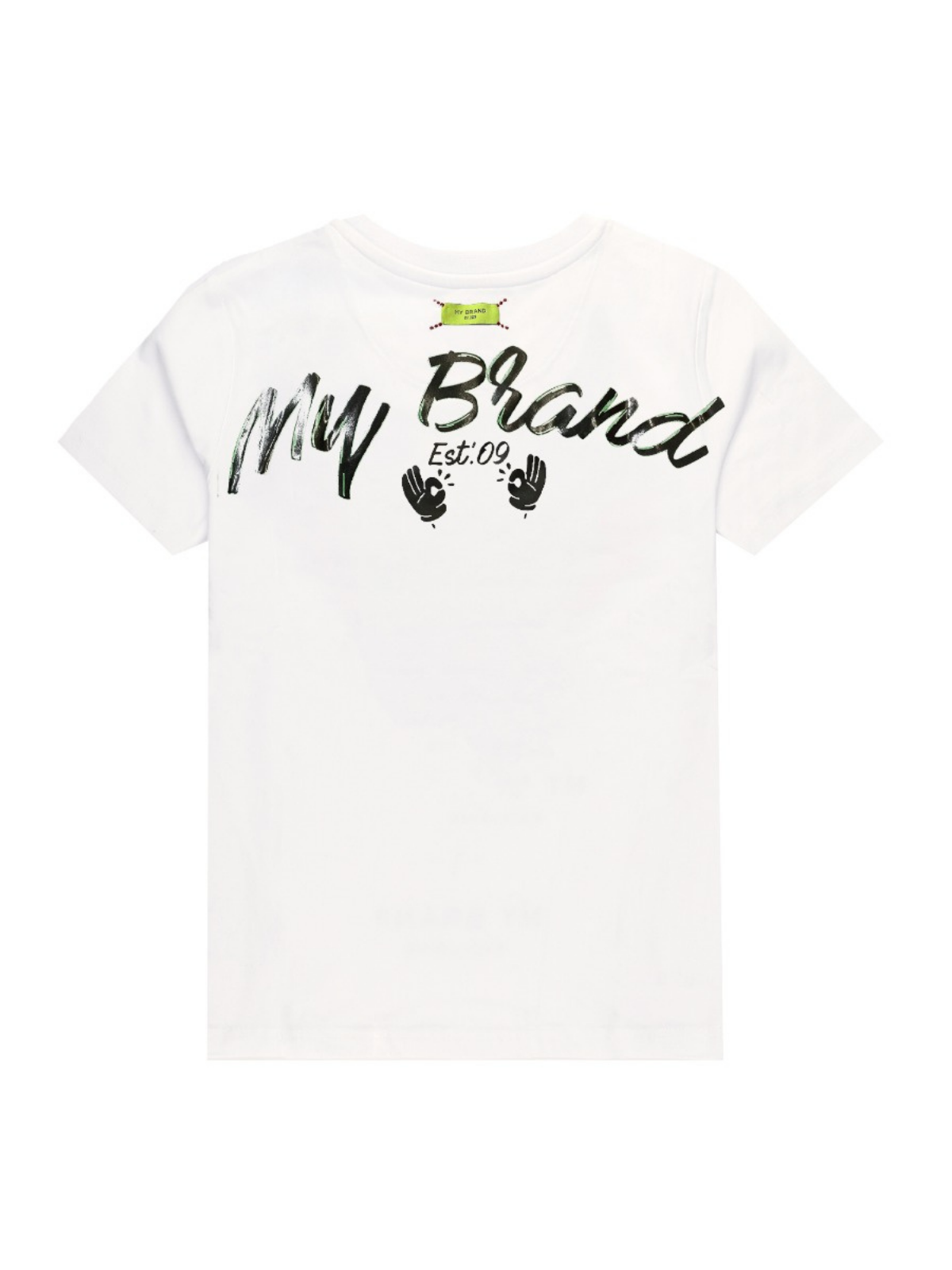 MY BRAND OK T-SHIRT | WHITE