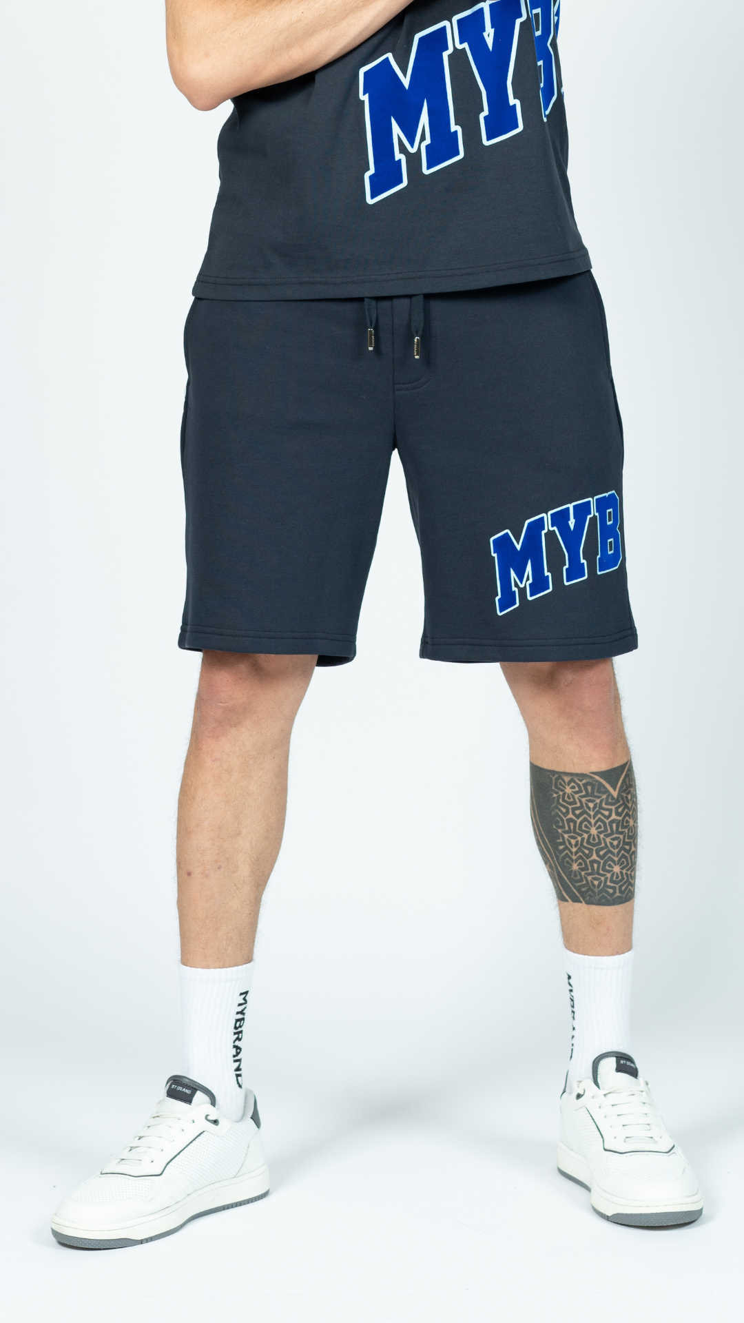 MYBRAND Bold Emblem Short Navy | NAVY