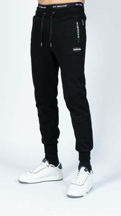 MB HEXAGON PATCH JOGGINGPAN | BLACK