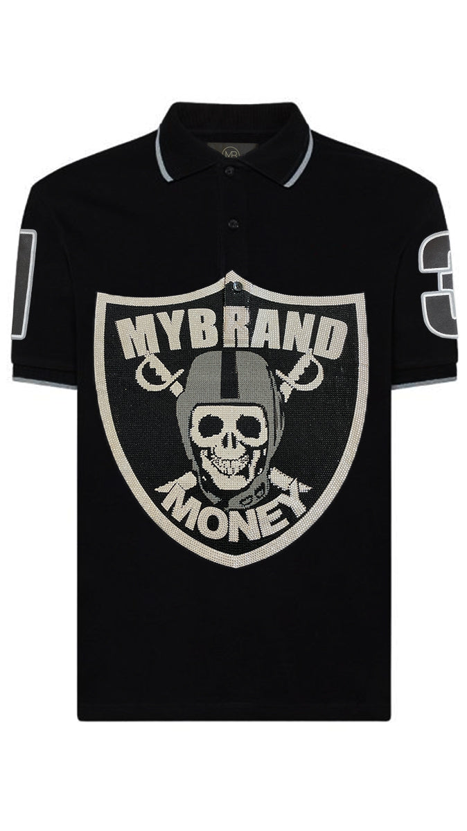 RAIDERS POLO | BLACK