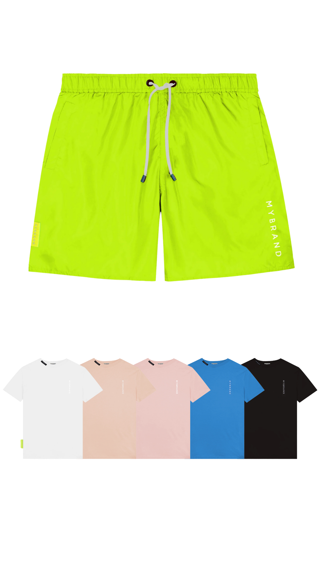 BASIC SWIM CAPSULE SWIMSH | NEON YELLOW